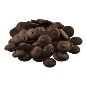 100 Grs - Botones De Chocolate Negro Semi Amargo Sin Tacc